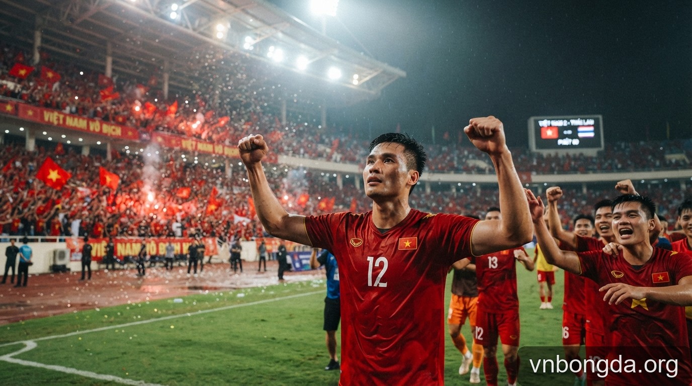 Việt Nam trước ngưỡng cửa vinh quang: Lợi thế 2-0 và áp lực tại Mỹ Đình