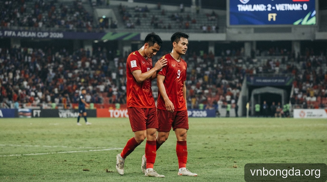 Việt Nam tại FIFA ASEAN Cup 2026: Sau thất bại trước Thái Lan, mục tiêu nào còn lại?